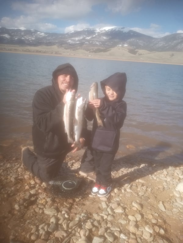 Northeast - Eagle Nest Lake - Elvis Chavez and Alijah Chavez