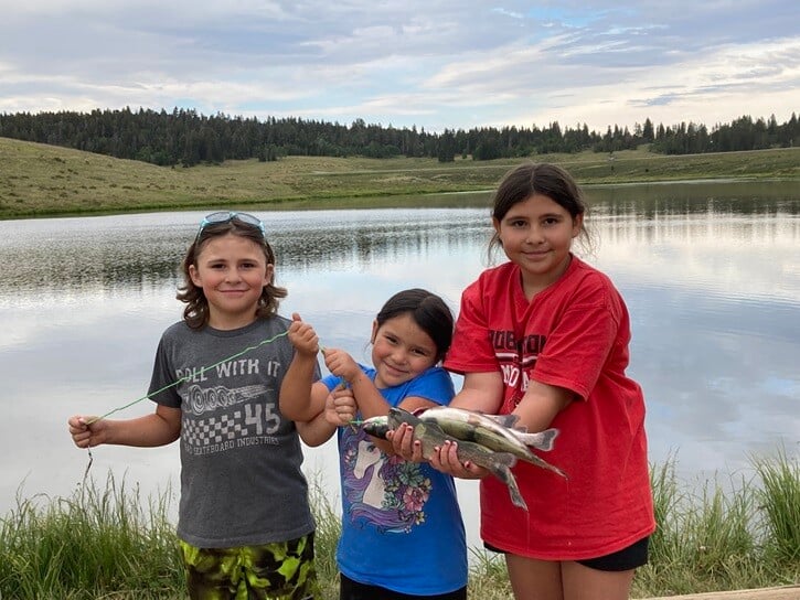 Northeast - Hopewell Lake - Cole, Avery, and Hailey Jaramillo