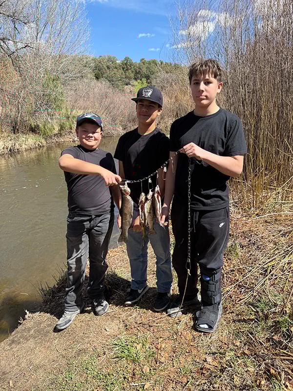 Northeast - Pecos River - Tito Trujillo, Carlos Trujillo and Julian Wiggins