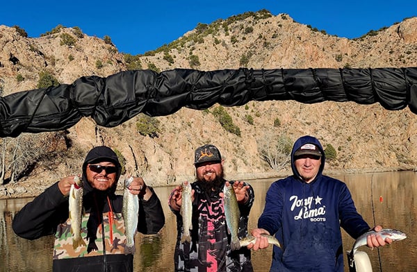 Northeast - Santa Cruz Reservoir - Andrew Luna, Adrian Garcia and Nathan Jones