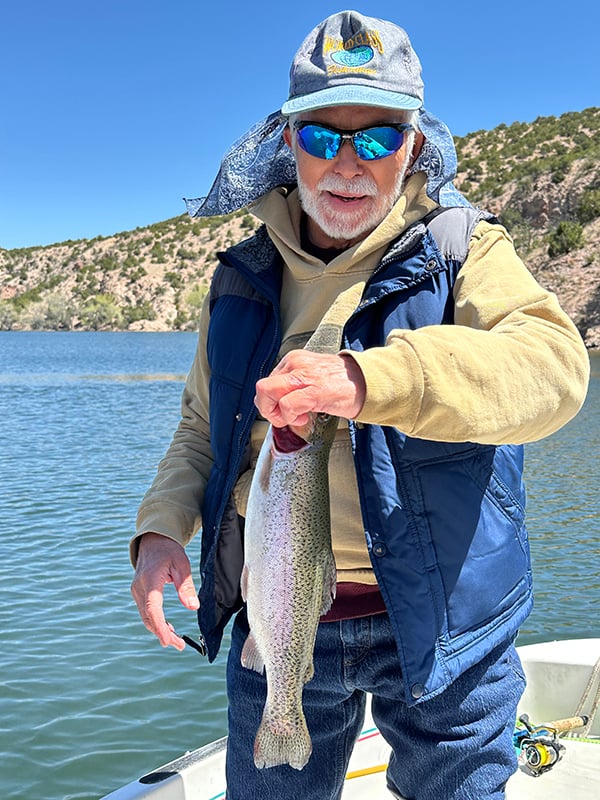 Northeast - Santa Cruz Reservoir - Ralph Lopez With Grandson