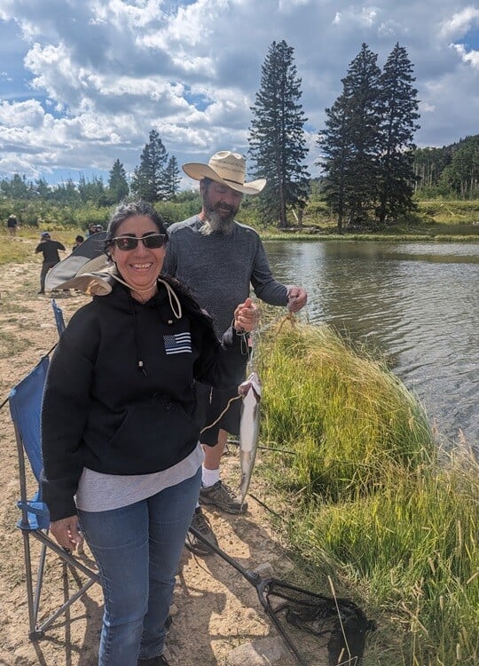 Northwest - Canjilon Lakes - Matt Cordova and Yvonne Gallegos 