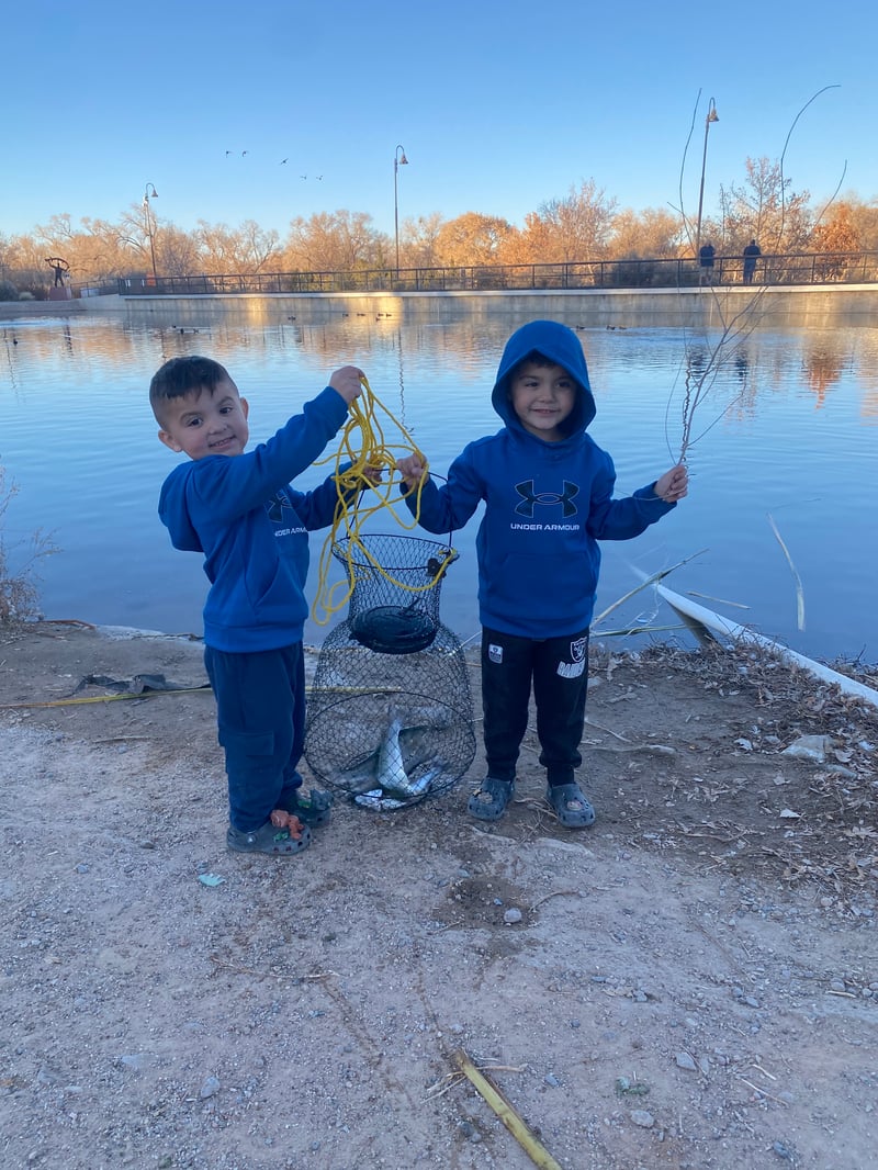 Northwest - Tingley Beach - Isiah and Isaac Lovato