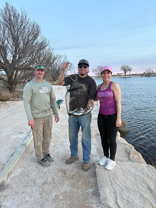 Southeast - Oasis Park Lake - Mike Happeny, Mario Velasco and Monica Velasco