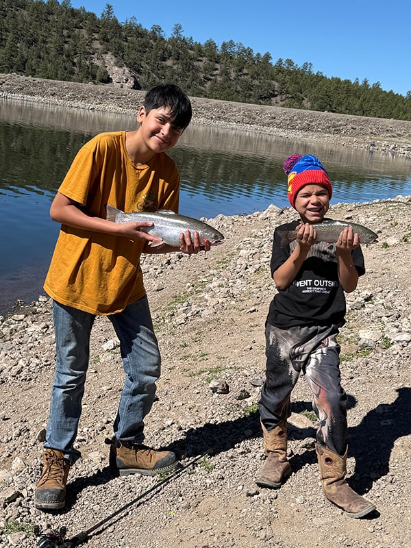 Southwest - Quemado Lake - Eli Chavira and Xavier Hobbs