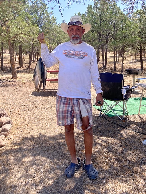 Southwest - Quemado Lake - Mike (The Duke) Gonzales